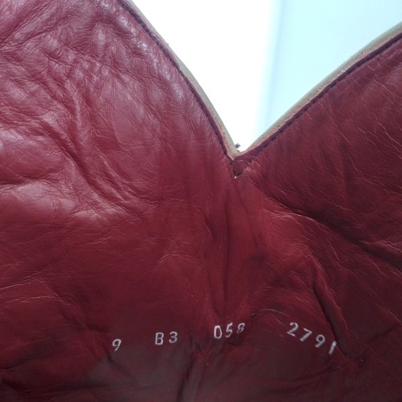 Ferrini Womens Ivy Snip Toe Mid Calf Brown/ Off White Western Boots- Size 9 - Picture 7 of 11